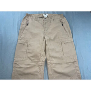 REI Lightweight 100% Nylon Convertible Hiking Pants. Beige, Women's 10. MINT!!
